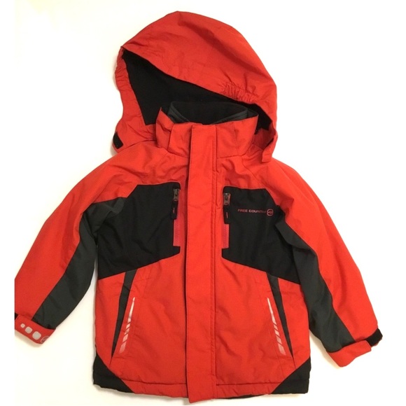 Free Country Red/Black Ski/Snowboard Winter Jacket Sz XS 4/5 - Picture 9 of 9